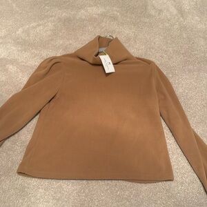 Dudley Stephens Palmer Puff Sleeve Fleece